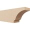 Ekena Millwork 4in. W x 6in. H x 16in. L Moab Woodgrain TimberThane Rafter Tail, Primed Tan RFTUR04X06X16MOARCPR - alternate 1